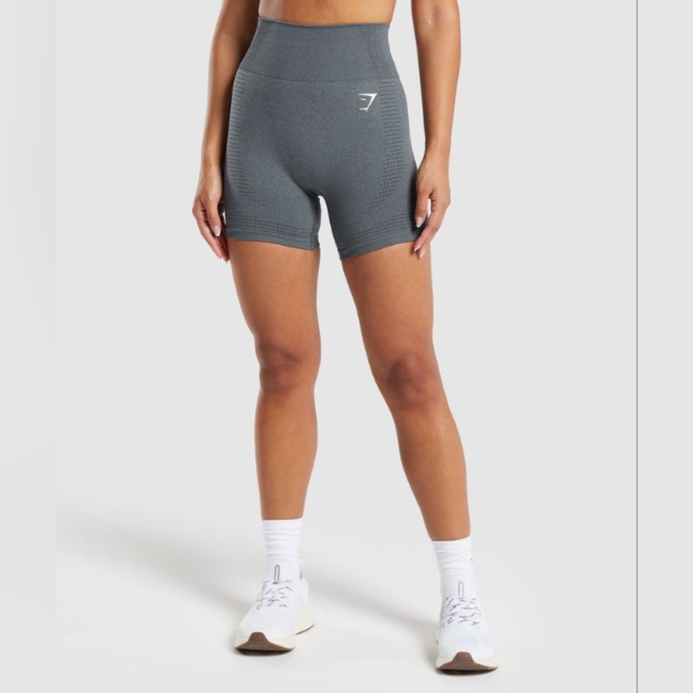 Gymshark Gray VITAL SEAMLESS SHORTS    Size M